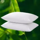 Blancos / Almohada Matrimonial Memory Foam / Matrimonial Standar / Altura 50 cm - Ancho 70 cm - Grosor 21 cm / Peso 1330 kg / Funda Tela de Punto 100% Poliester /Grajea Memory Foam / Color blanco / BAM-M1000